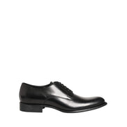 Pantofi Derby din piele neagră Dolce & Gabbana