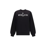 Dolce & Gabbana Black Cotton Sweatshirt