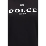 Dolce & Gabbana Black Cotton Sweatshirt