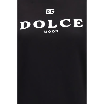 Dolce & Gabbana Black Cotton Sweatshirt