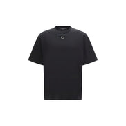Dolce & Gabbana Black Cotton T-Shirt