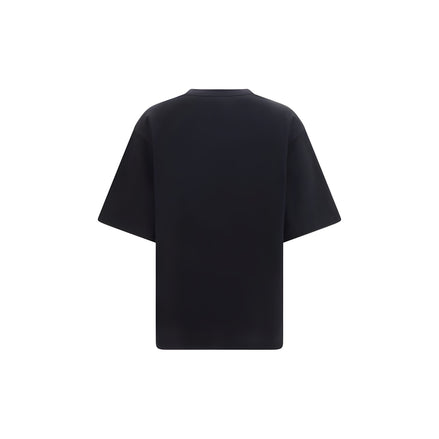 Tricou negru de bumbac Dolce & Gabbana