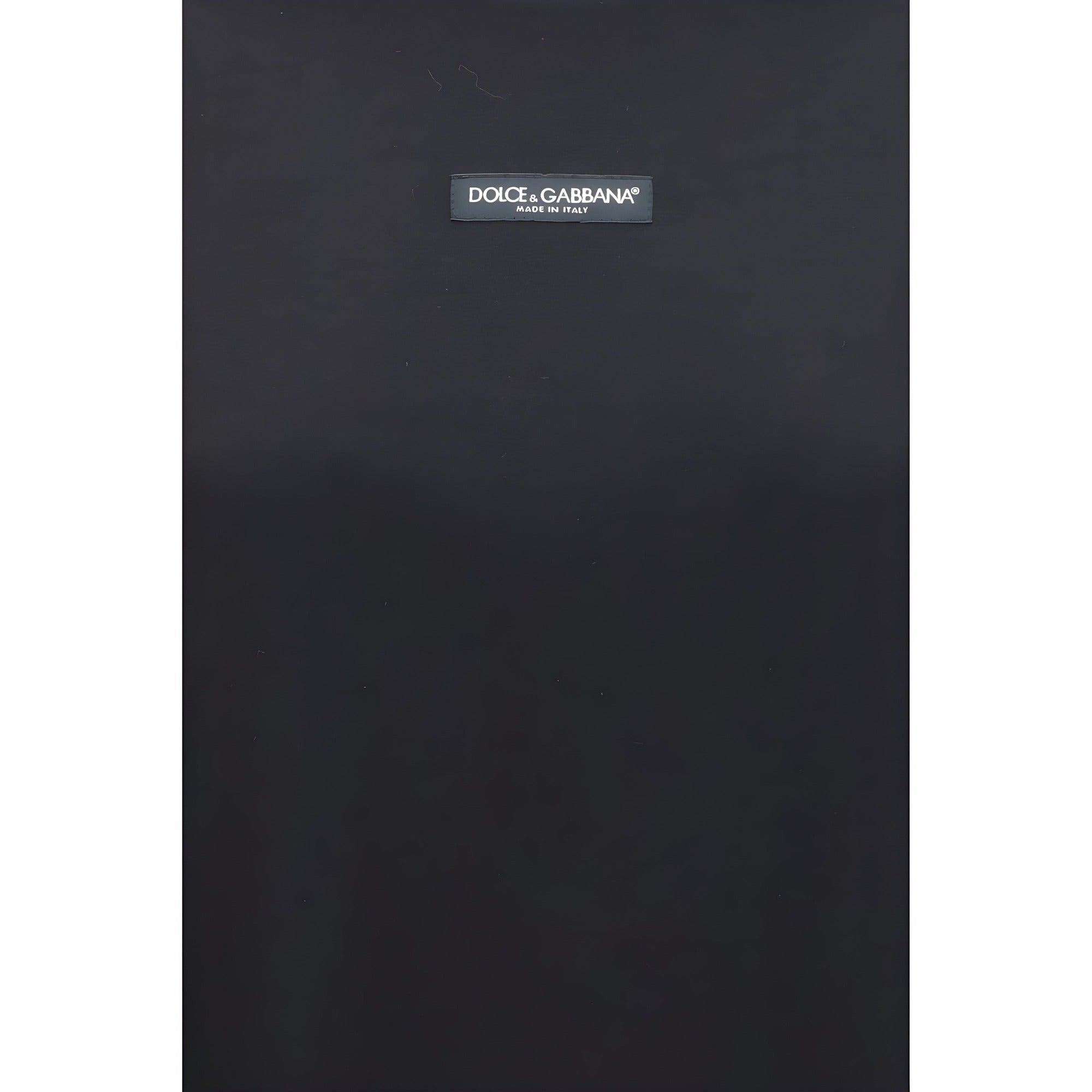 Dolce & Gabbana Black Cotton T-Shirt