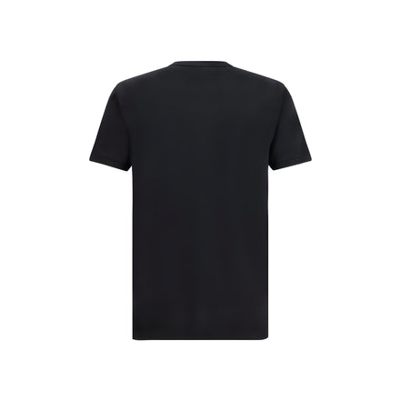 Dolce & Gabbana Black Cotton T-Shirt