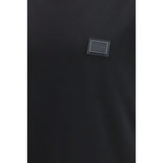 Dolce & Gabbana Black Cotton T-Shirt