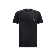 Tricou Dolce & Gabbana negru din bumbac