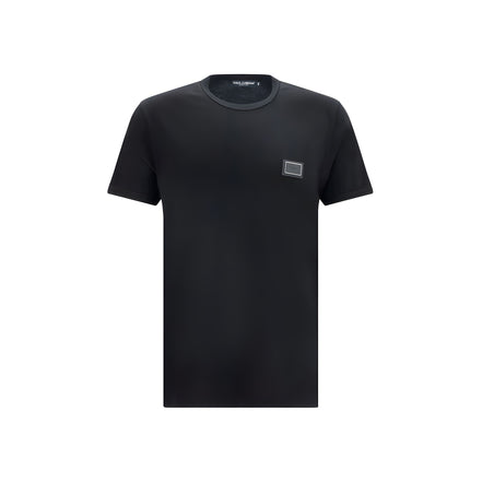 Tricou Dolce & Gabbana negru din bumbac