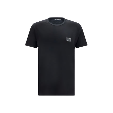 Tricou Dolce & Gabbana negru din bumbac
