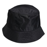 Dolce & Gabbana Black Cotton Wide Brim Bucket Hat