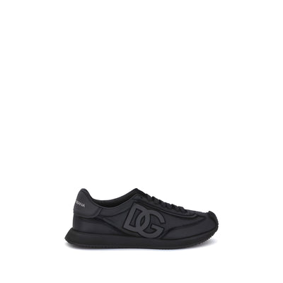 Sneakers atletici Dolce & Gabbana negri din material textil