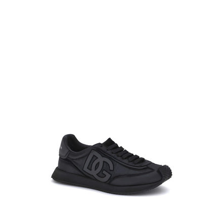 Sneakers atletici Dolce & Gabbana negri din material textil