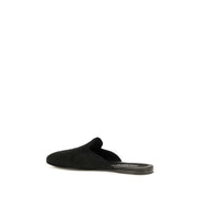 Dolce & Gabbana Papuci Mules Negri din Piele