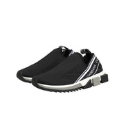 Dolce & Gabbana Black Slip On Sorrento Low Top Sneakers