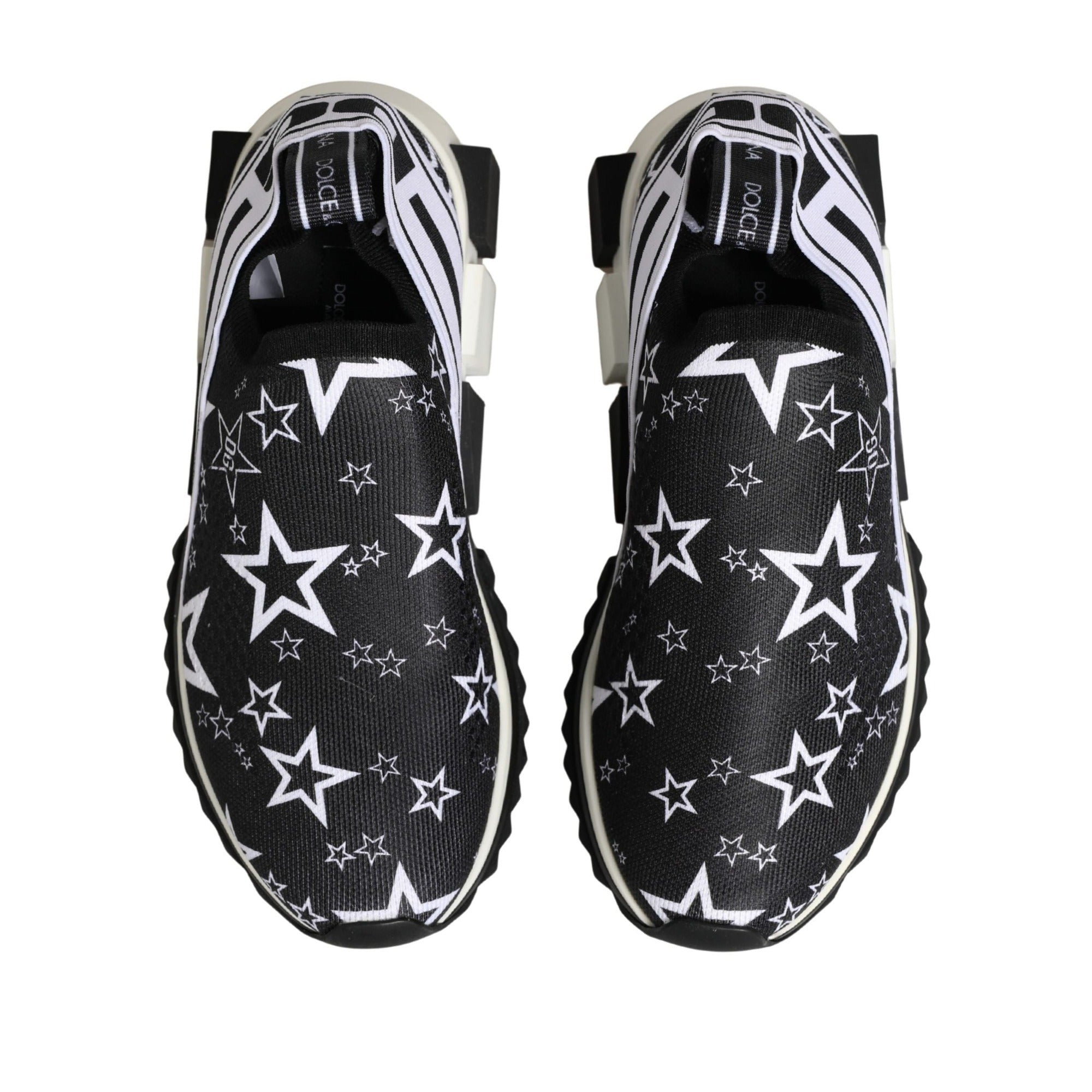 Sneakers Dolce & Gabbana Black Stars Logo SORRENTO
