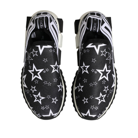 Sneakers Dolce & Gabbana Black Stars Logo SORRENTO