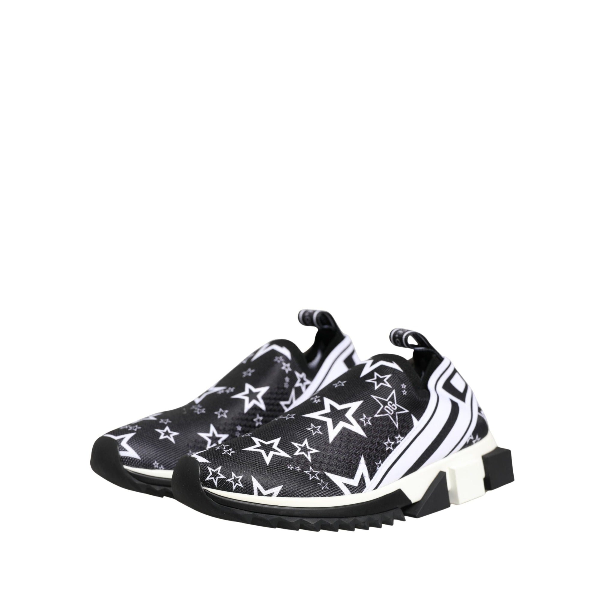Sneakers Dolce & Gabbana Black Stars Logo SORRENTO
