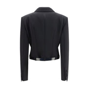 Dolce & Gabbana Black Wool Jacket