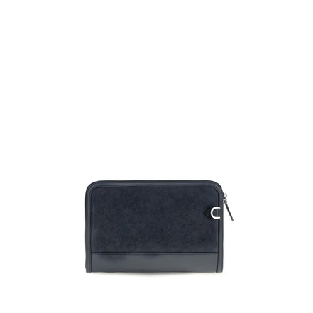 Dolce & Gabbana Blue Calf Leather Bos Taurus Wallet