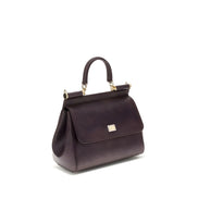 Dolce & Gabbana Brown Leather Shoulder Bag