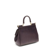 Dolce & Gabbana Brown Leather Shoulder Bag