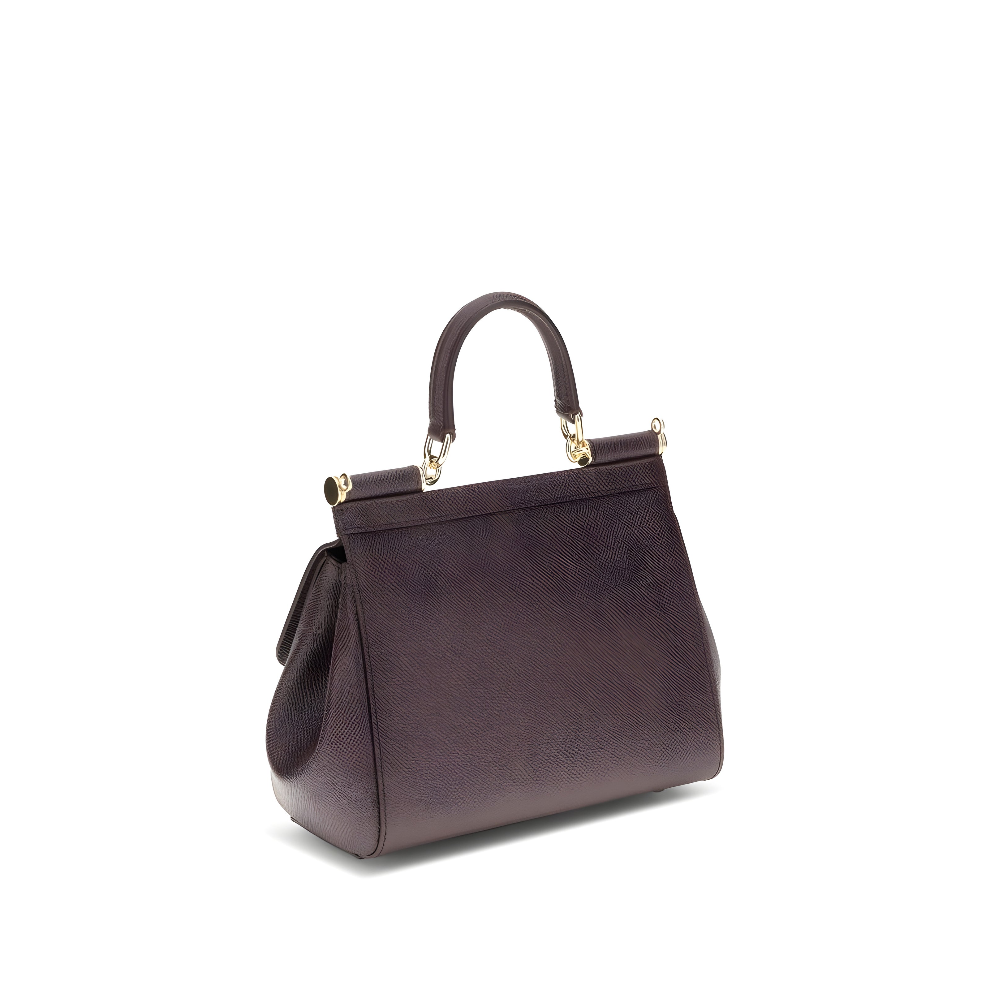 Dolce & Gabbana Brown Leather Shoulder Bag