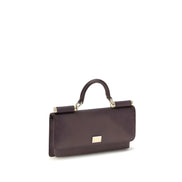 Dolce & Gabbana Brown Calf Leather Bos Taurus Shoulder Bag
