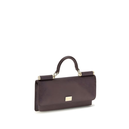 Dolce & Gabbana Brown Leather Shoulder Bag