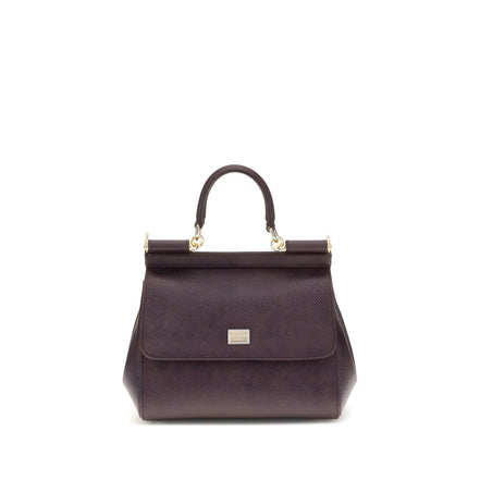 Dolce & Gabbana Brown Leather Shoulder Bag
