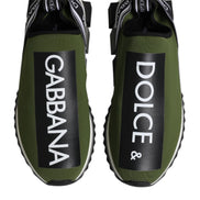 Dolce & Gabbana Adidași Sorrento Verzi Joși cu Logo
