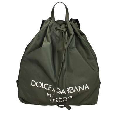 Rucsac Dolce & Gabbana verde din nailon