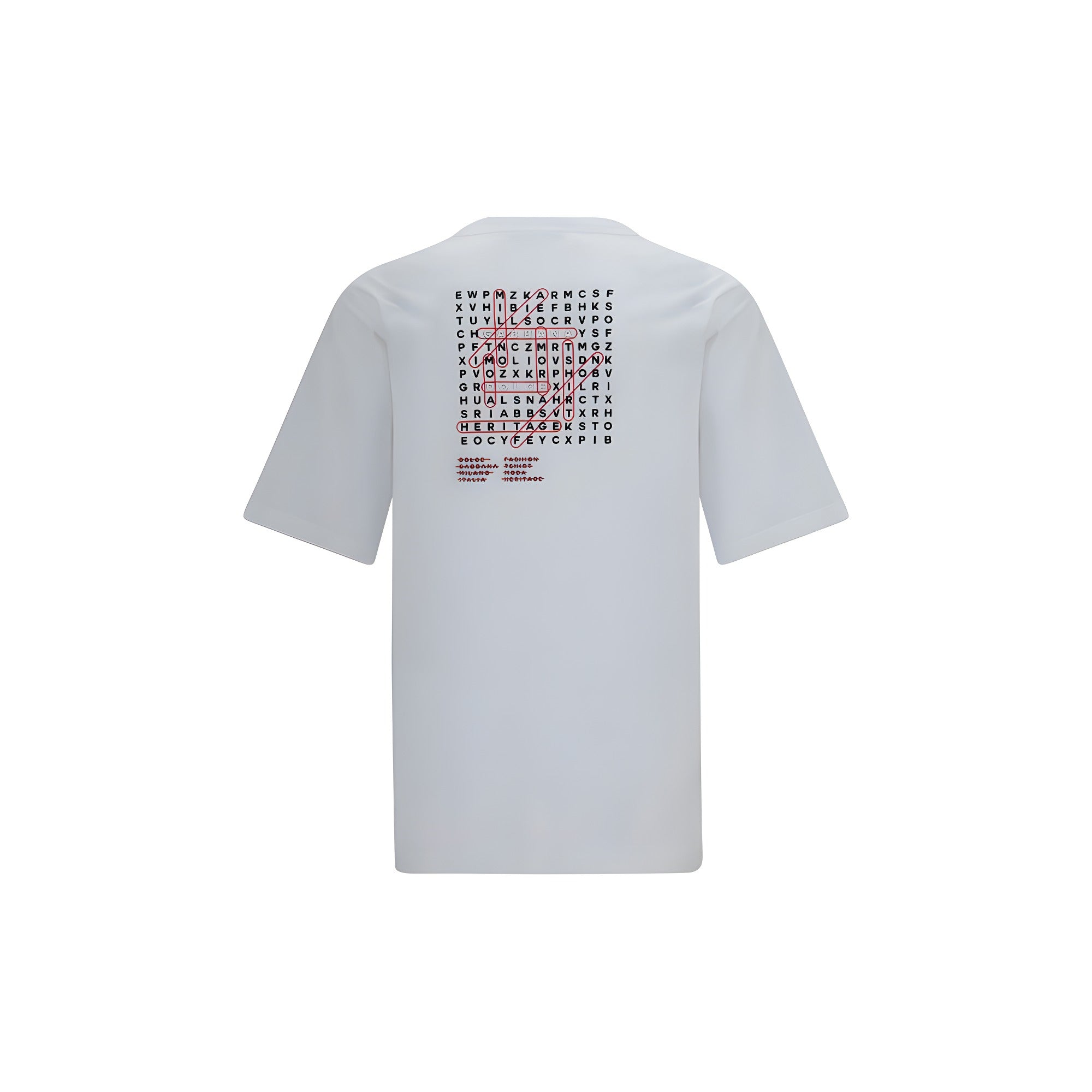 Tricou Dolce & Gabbana alb din bumbac