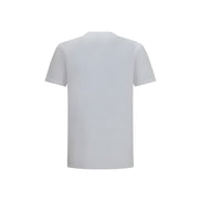 Tricou alb din bumbac Dolce & Gabbana