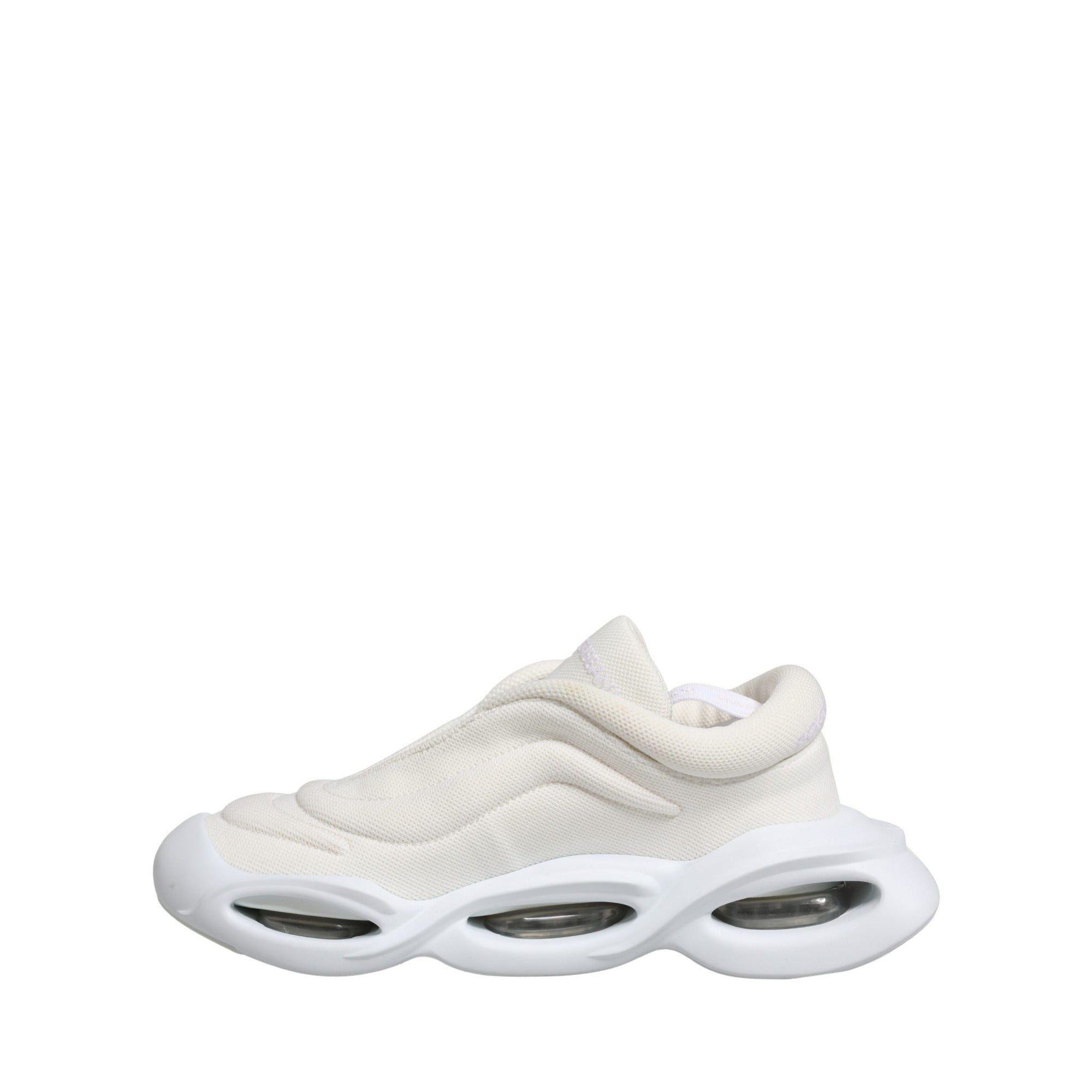Sneakers Dolce & Gabbana albe slip on joase Wave