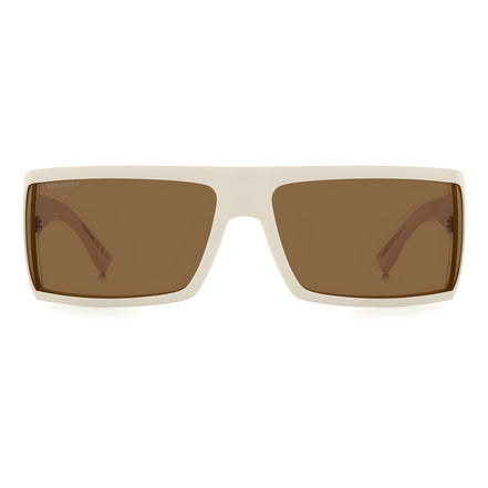 Ochelari de soare Dsquared² bej din acetat