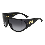 Ochelari de soare Dsquared² negri din acetat