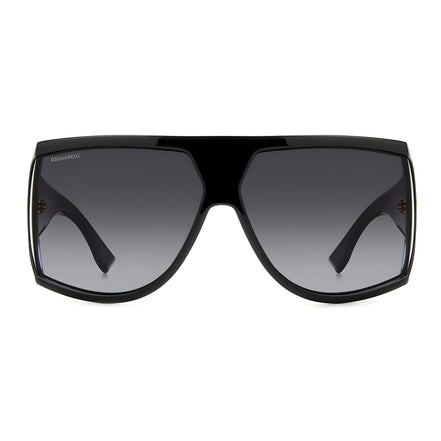 Ochelari de soare Dsquared² negri din acetat