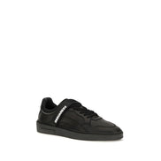 Dsquared² Black Suede Athletic Sneakers