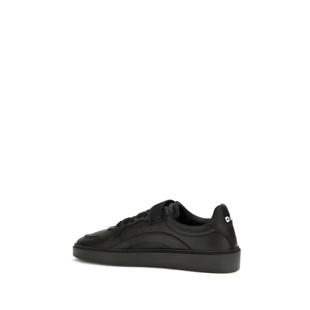 Dsquared² Black Suede Athletic Sneakers