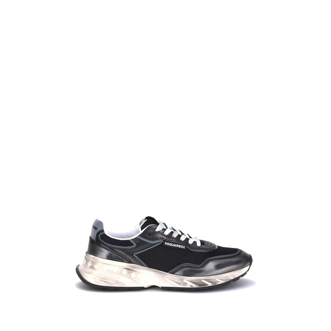 Adidași negri sport Dsquared²