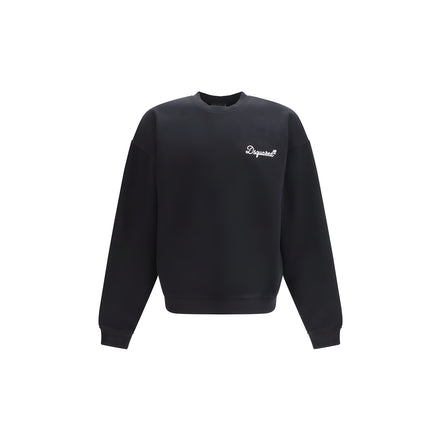 Hanorac Dsquared² negru din bumbac