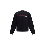 Hanorac negru din bumbac Dsquared²