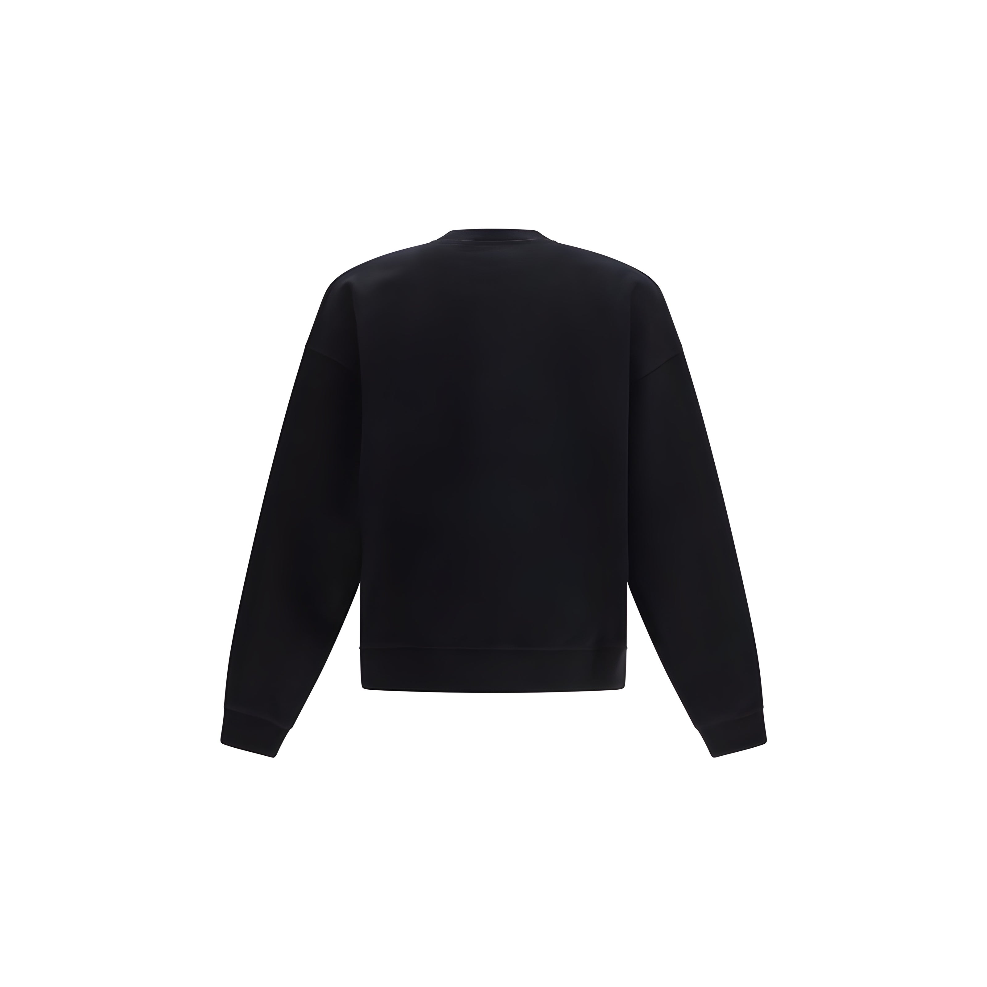 Hanorac negru din bumbac Dsquared²