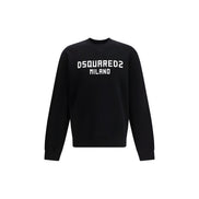 Bluză Dsquared² neagră din bumbac