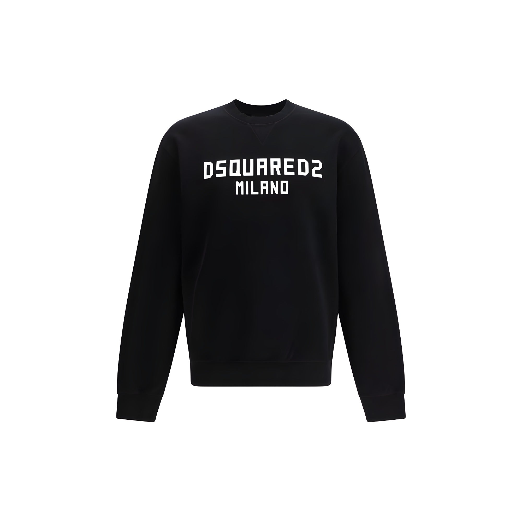 Bluză Dsquared² neagră din bumbac