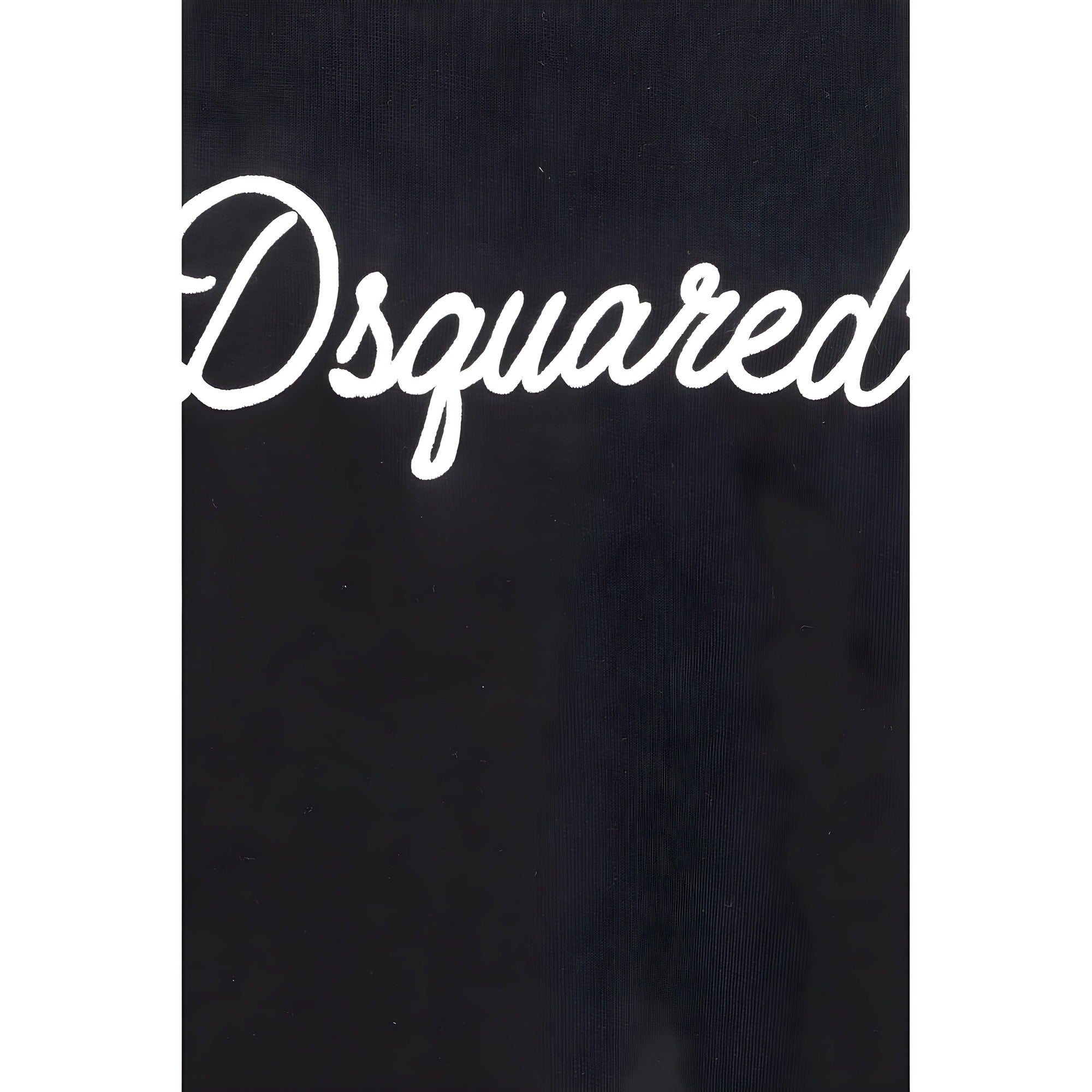 Bluză de molton neagră Dsquared² din bumbac