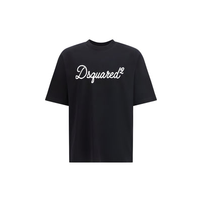 Tricou Dsquared² negru din bumbac