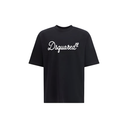 Tricou Dsquared² negru din bumbac