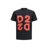 Tricou Dsquared² negru din bumbac