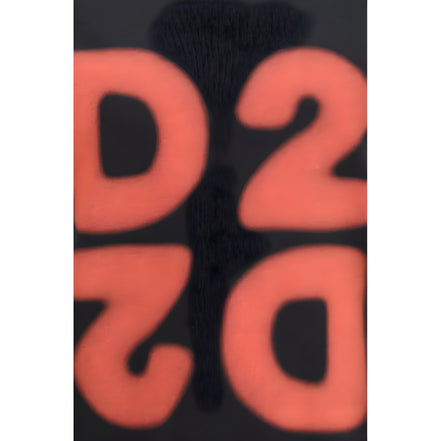 Tricou Dsquared² negru din bumbac