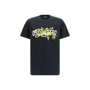 Dsquared² Black Cotton T-Shirt